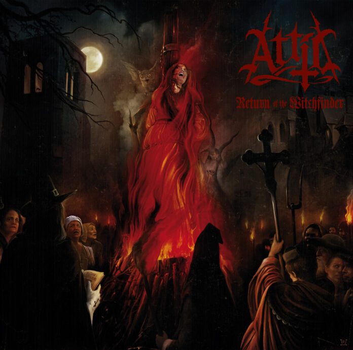 Attic – Return Of The Witchfinder - Artwork