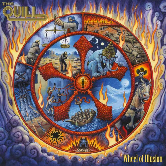 The Quill - Wheel Of Illusion - Album Cover