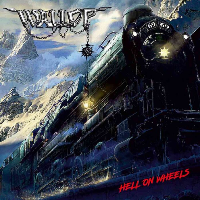 WALLOP - hells on wheels - album cover