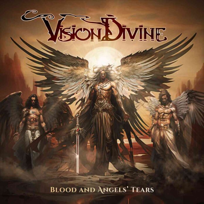 VISION DIVINE - Blood And Angels Tears - album cover