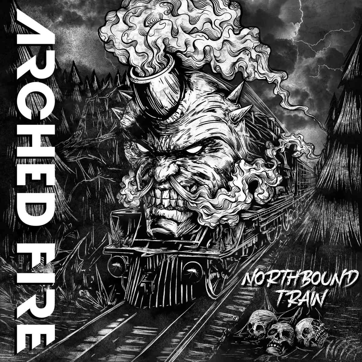 Arched_Fire - Northbound Train - Single Cover