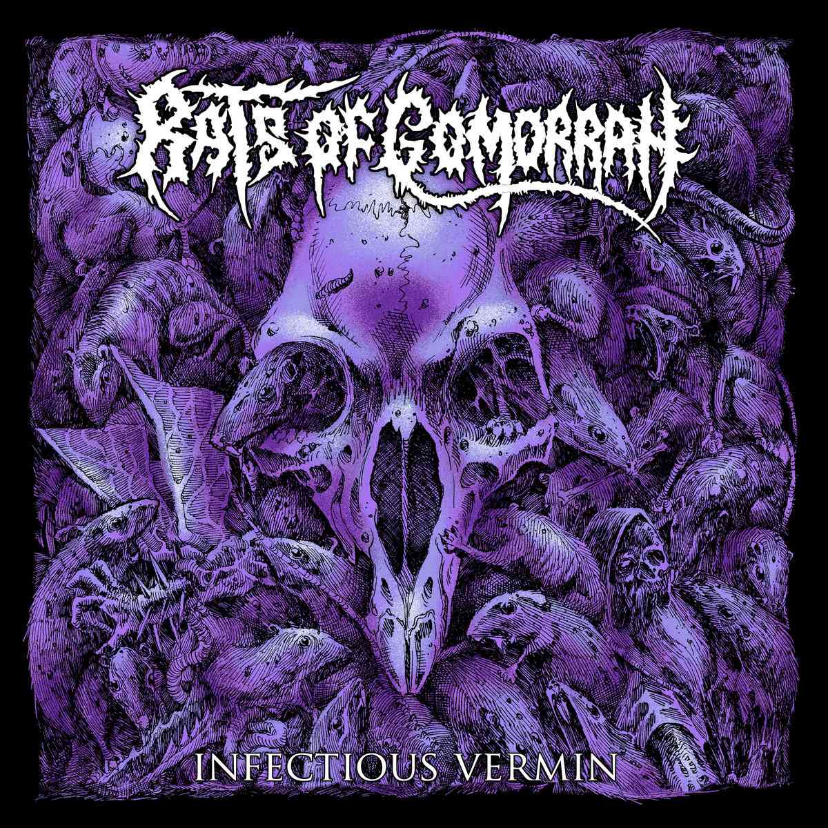 RATS OF GOMORRAH - Infectious Vermin - Album Cover