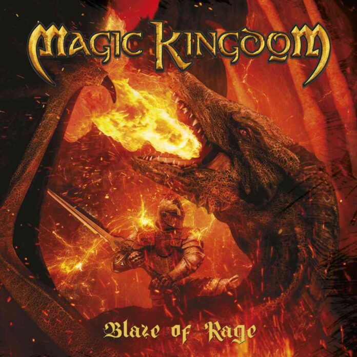 Magic Kingdom - Blaze of Rage - album cover