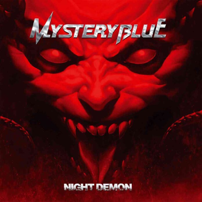 Mystery Blue - Night Demon - Album Cover