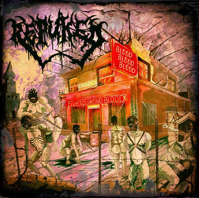 REPUKED - Club Squirting Blood - album cover