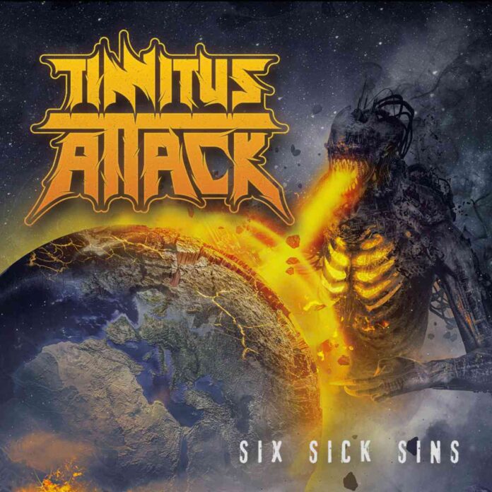 TINNITUS ATTACK - Six Sick Sins - album cover