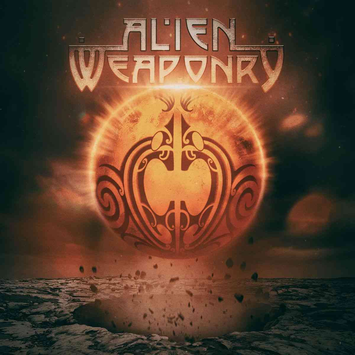 cover artwork alien weaponary Te Rā