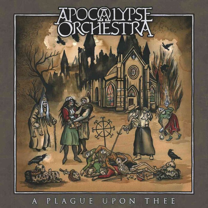 cover artwork apocalypse orchestra a plague upon thee