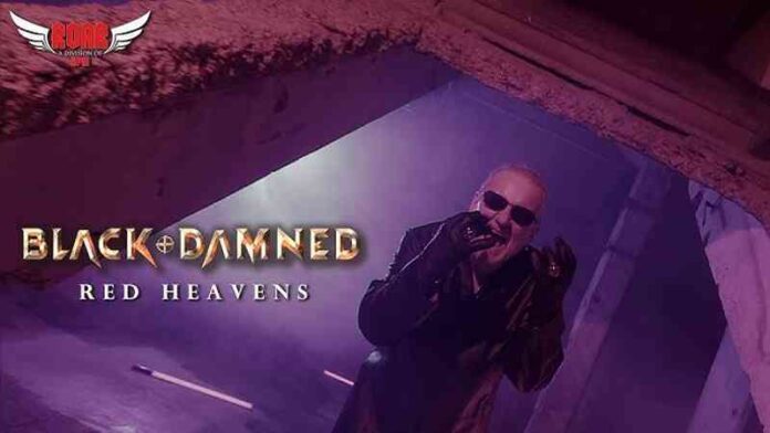 official music video black and damned red heavens