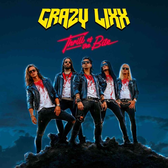 cover artwork crazy lixx thrill of the bite