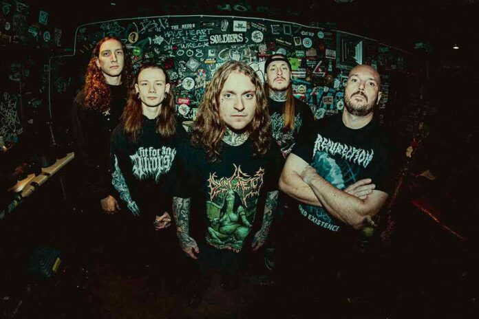 picture of brutal death metal band ingested